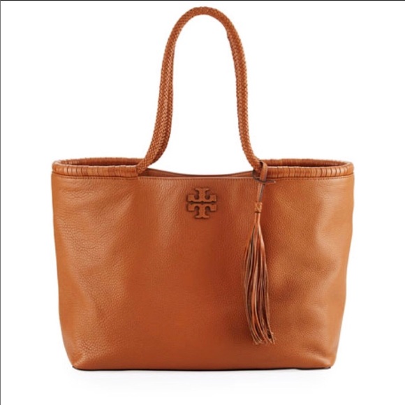 Tory Burch Handbags - Tory Burch Taylor Braided Handle Tote Bag